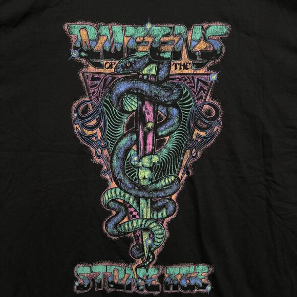 Queens of the Stone Age Snake and Dagger T-Shirt Size 3XL - Picture 2 of 4